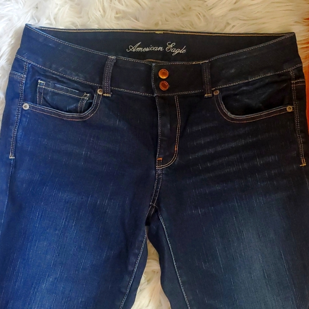American eagle outfitters cropped jeans